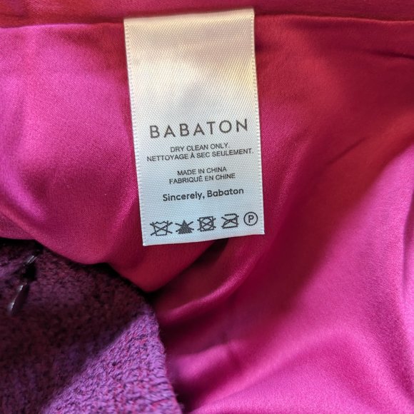 Aritzia Babaton Kinsley Mini Skirt in Elixir Purple size 4 - Picture 9 of 13